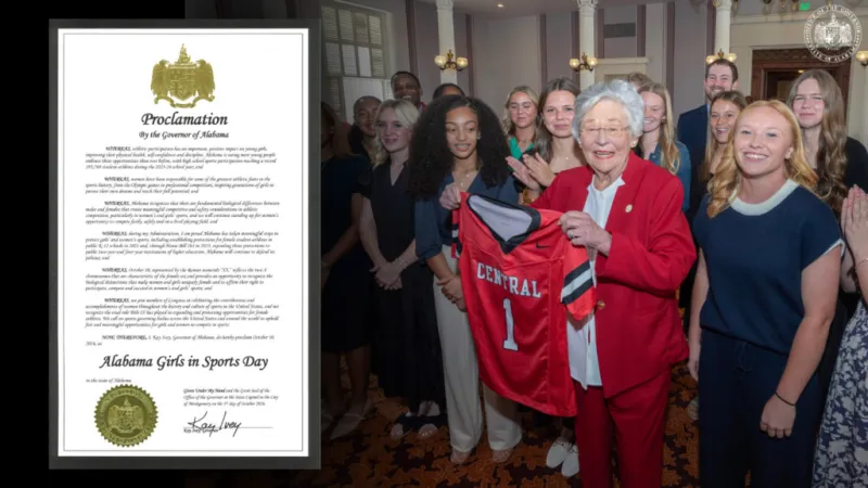 Ivey sets Alabama Girls in Sports Day-and targets trans athletes