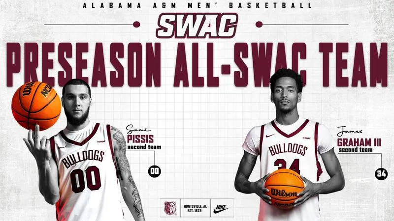 Graham, Pissis Earn Preseason All-SWAC Honors