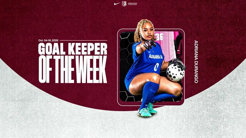 Durango Named SWAC Women's Soccer Goalkeeper of the Week
