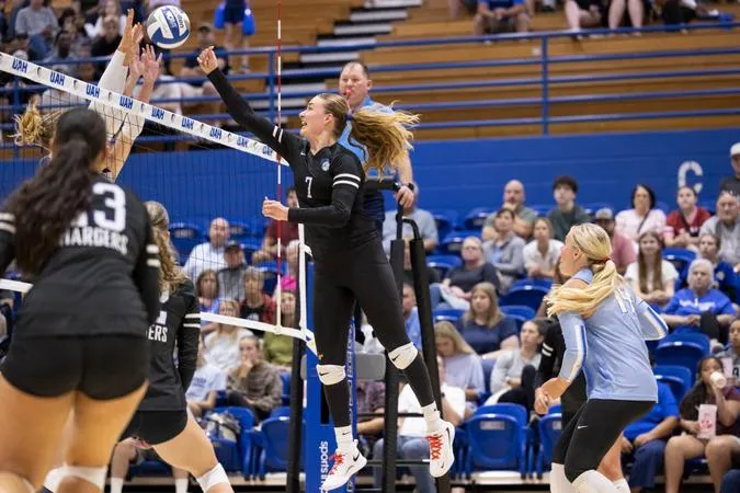 Schumacher Sets Season-High in Kills as Chargers Earn Win at Lee