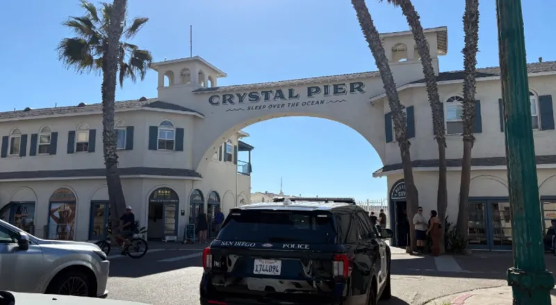 Community remembers guard killed near Crystal Pier; police search for shooter
