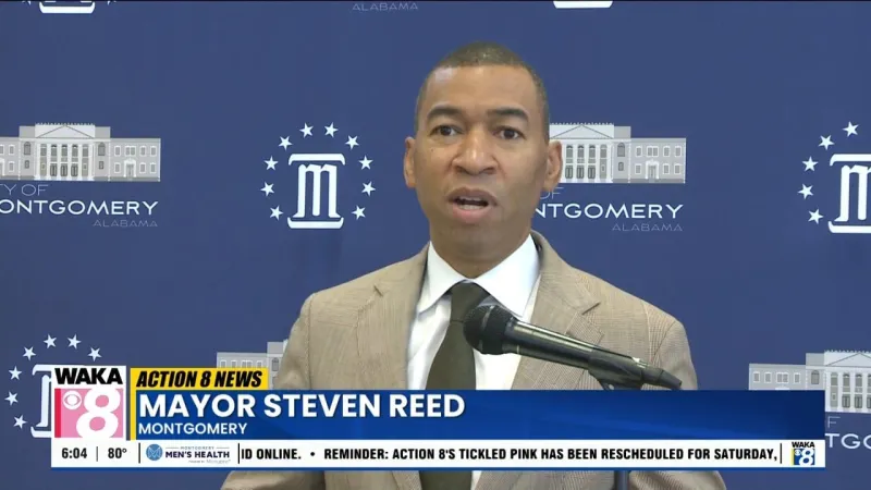 Montgomery Mayor Steven Reed speaks about the future of Montgomery Whitewater