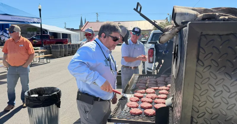 Corey Hill kicks off 'Eat Alabama Beef' tour in Cullman: 'Alabama raised beef is the best option'