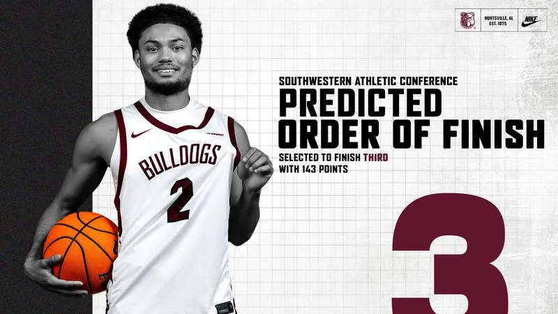 Bulldogs Picked Third in SWAC Men's Basketball Preseason Poll