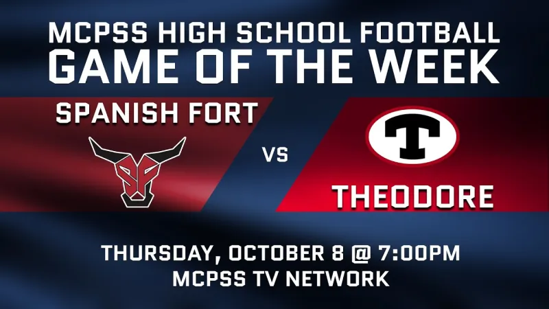 Spanish Fort vs Theodore - MCPSS Game of the Week 10/8/2026 (Video)