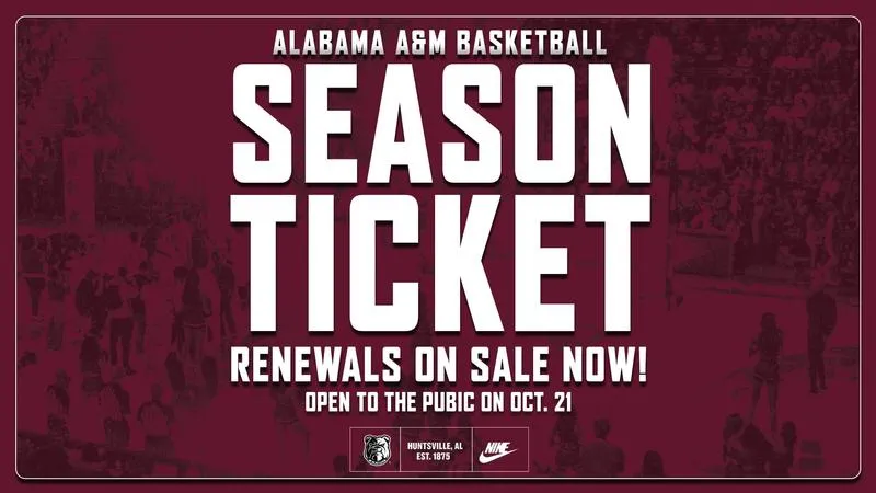 Alabama A&M Basketball Season Ticket Renewals Now Available
