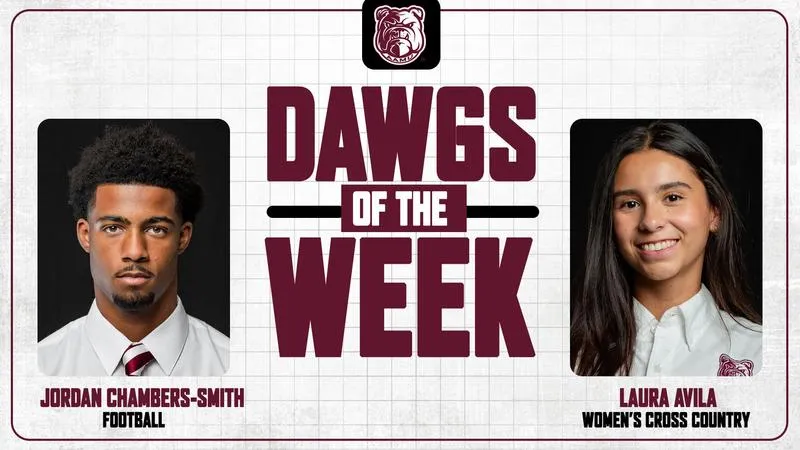 Chambers-Smith, Avila Named Dawgs of the Week