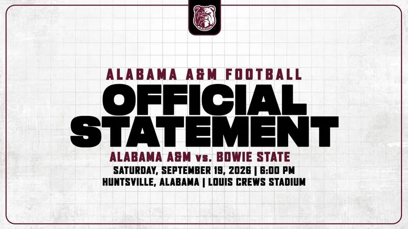Statement Regarding Saturday's Game Versus Bethune-Cookman