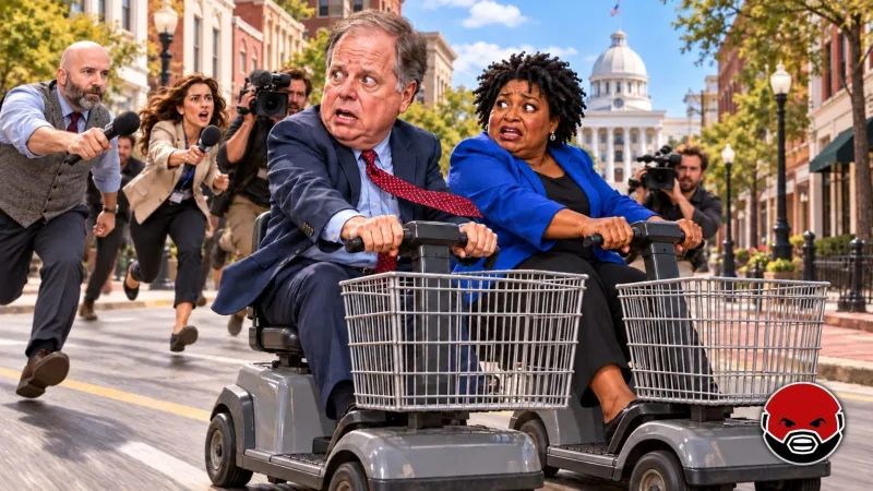 Doug Jones brings Stacey Abrams. Where are the election questions?