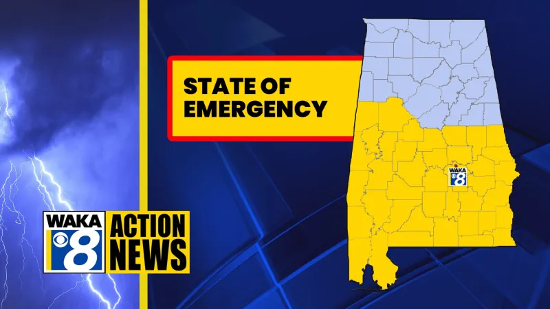 State of Emergency declared in 40 Alabama counties