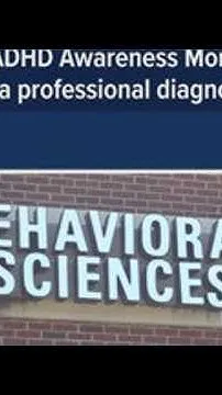 ADHD Awareness Month: why experts say a professional diagnosis matters (Video)