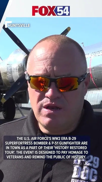 WW2 history touches down In Huntsville (Video)