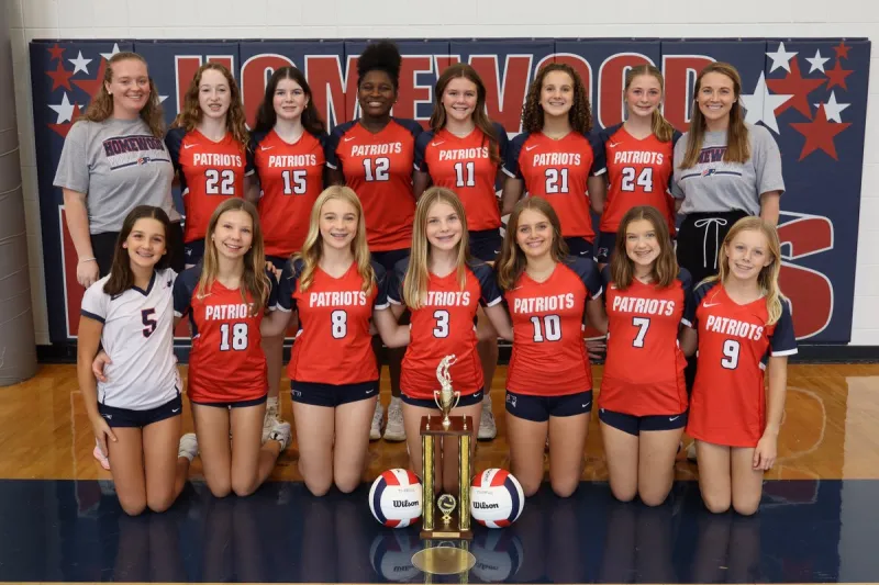 Middle school volleyball teams finish season strong