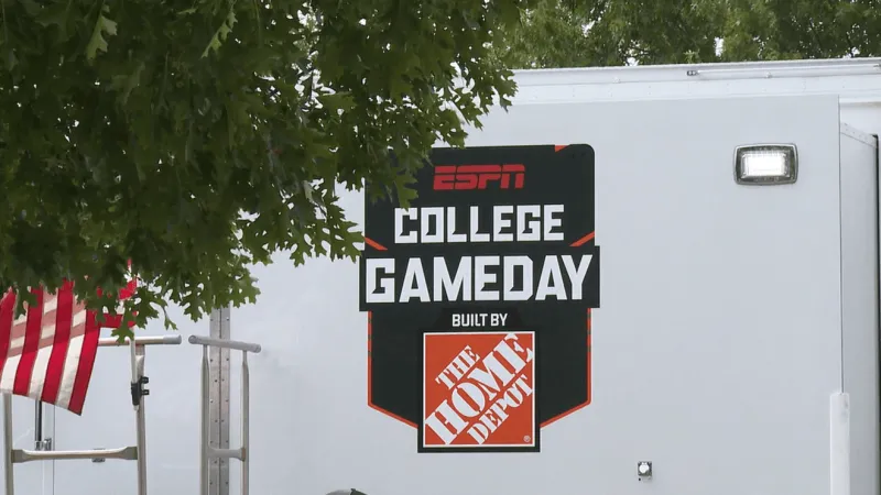 ESPN's "College GameDay" moves inside Coleman Coliseum as hurricane nears Alabama