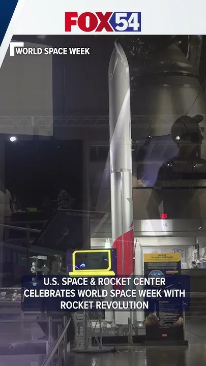 U.S. Space and Rocket Center celebrates World Space Week with Rocket Revolution (Video)