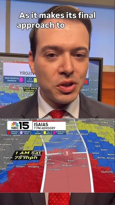 Thursday night Isaias update - NBC 15 (Video)