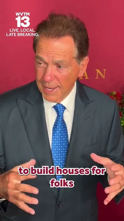 Nick Saban on his relationship with the city of Tuscaloosa from the red carpet for ESPN's "Saban" (Video)