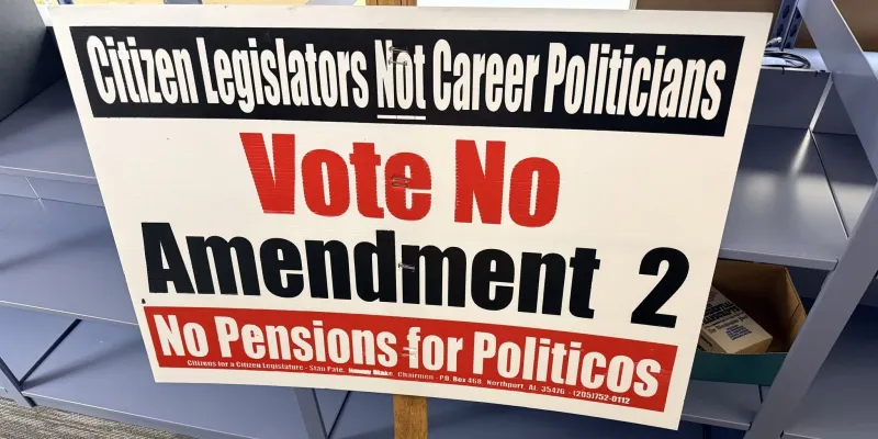 The Art of Alabama Politics: When Alabama voters said no to pensions for politicians