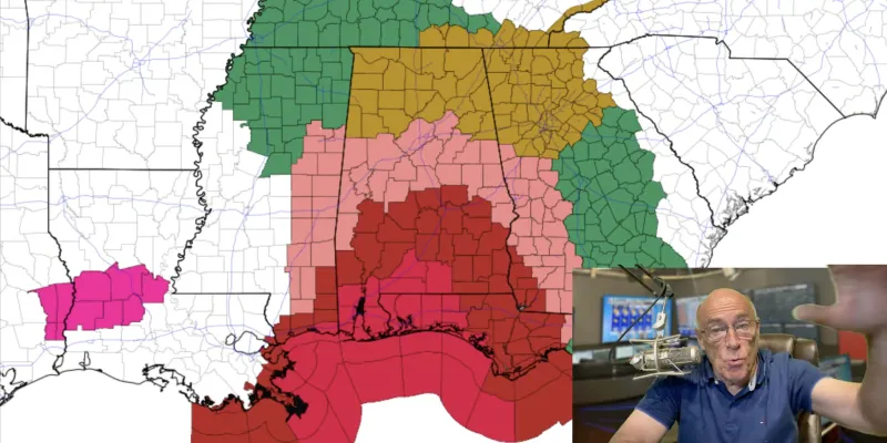 James Spann: Isaias to make landfall tonight -- high winds ahead for all of Alabama