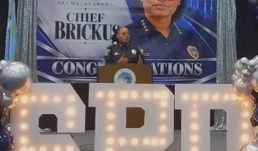 WATCH: New Selma police chief welcomed with ceremony