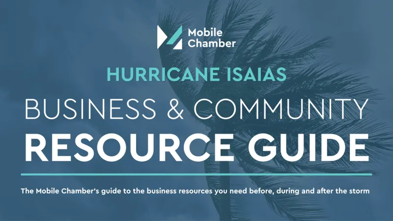 Mobile Chamber shares Storm Resource Guide to help businesses prepare and recover