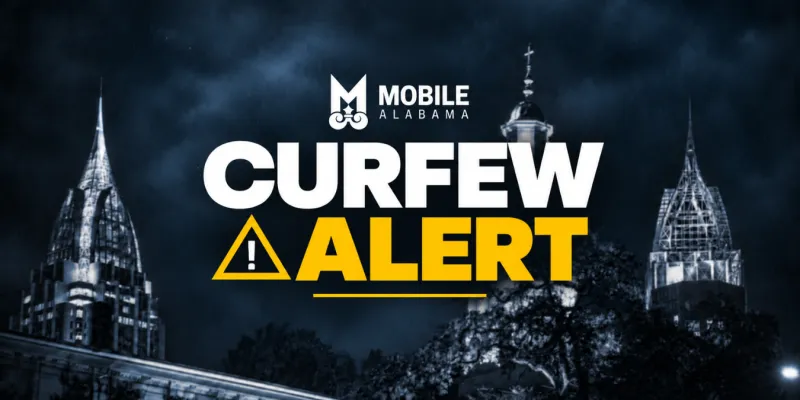 Mobile goes under curfew at 7 p.m. -- 'Find a safe place to ride out the storm and stay there'