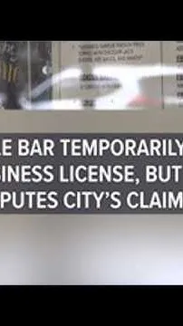 Huntsville bar temporarily closed over business license, but owner disputes city's claims (Video)