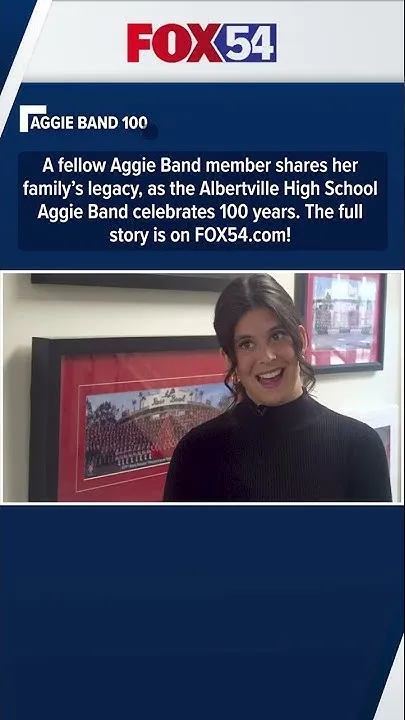 Albertville High School Aggie Band celebrates 100 years (Video)