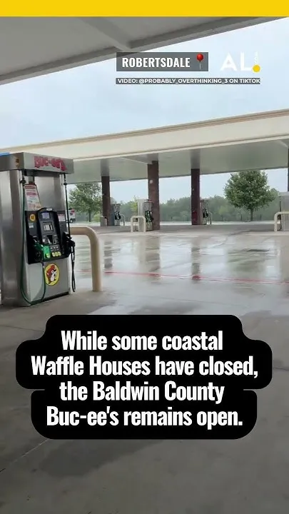 While some coastal Waffle Houses have closed, Buc-ee's remains open (Video)
