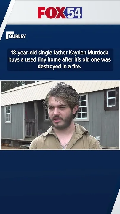 18-year-old buys used tiny home after fire (Video)