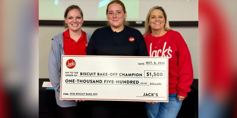 Moulton biscuit maker takes top spot in Jack's annual Biscuit Bake-Off