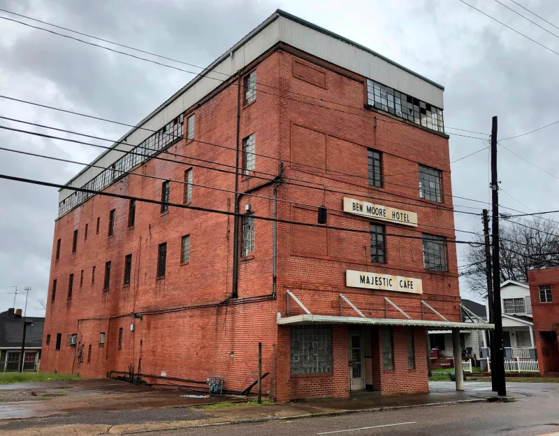 City of Montgomery gets grants to help save historic Ben Moore Hotel