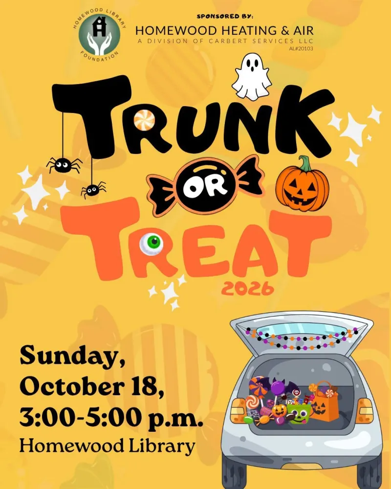 Homewood Library Foundation Trunk-or-Treat returns Oct. 18