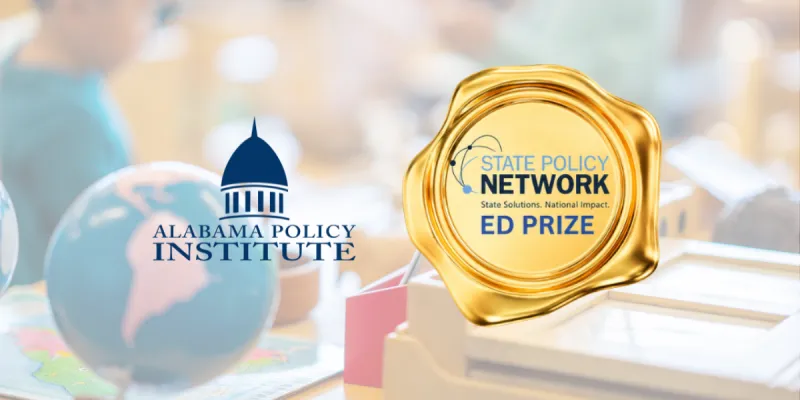 Alabama Policy Institute earns national Ed-Prize for school choice initiative
