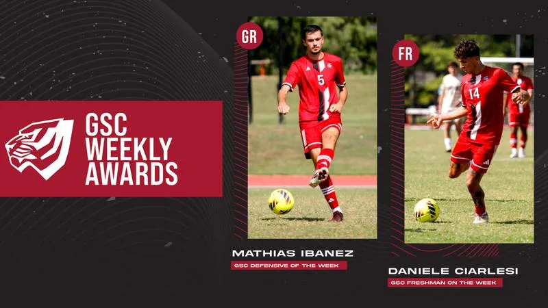 Ibanez, Ciarlesi Earn GSC Weekly Honors