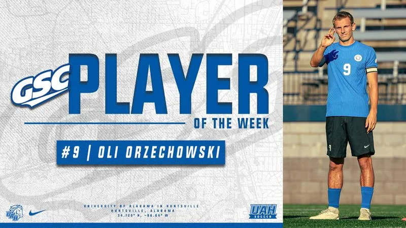 Orzechowski Named GSC Player of the Week