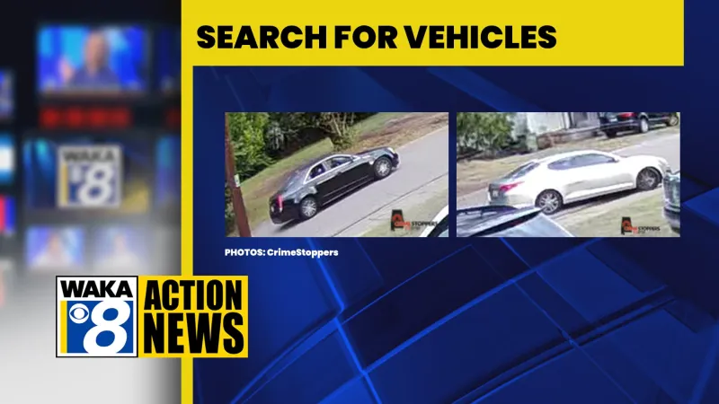 Montgomery police searching for vehicles in murder investigation