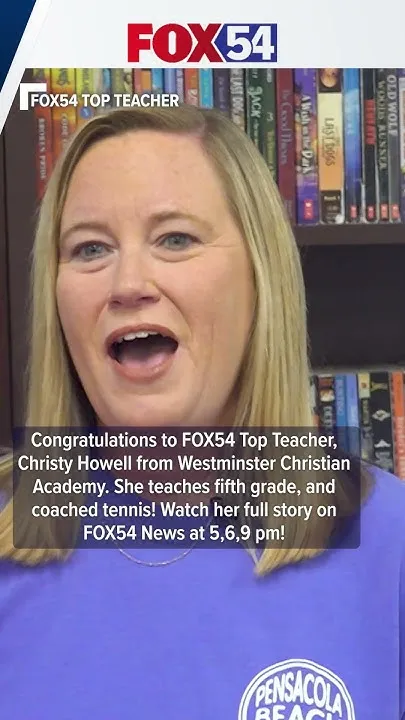 Congratulations to FOX54 Top Teacher, Christy Howell! (Video)