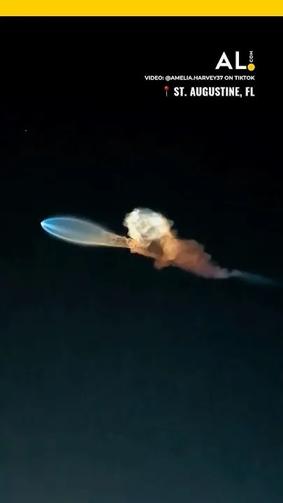 SpaceX phenomenon 'space jellyfish' seen from Alabama to Florida (Video)