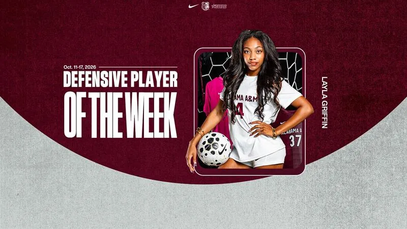 Layla Griffin Named SWAC Defensive Player of the Week