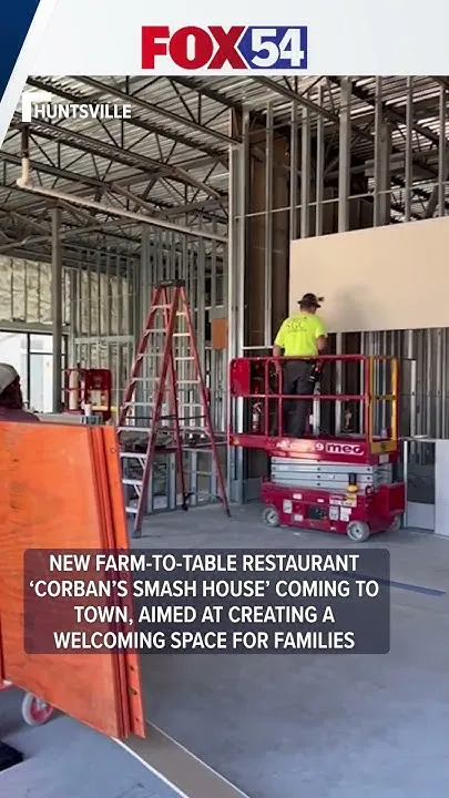 New farm-to-table restaurant 'Corban's Smash House' coming to Huntsville, aimed at inclusivity (Video)