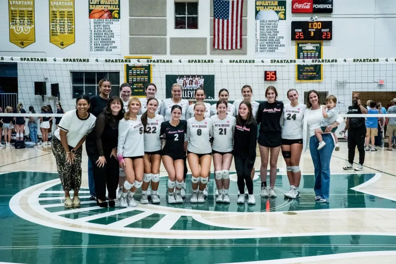 Spartans win area volleyball tournament