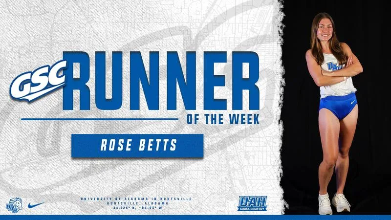 Betts Named GSC Runner, Freshman of the Week