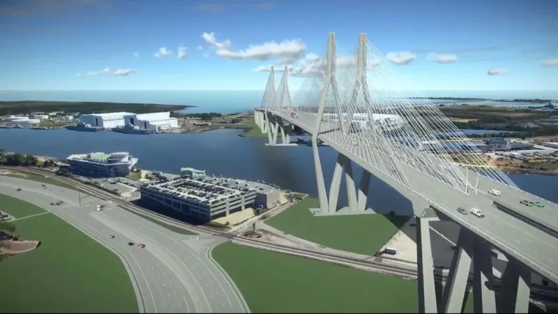 Contaminated soil found at Mobile River Bridge site