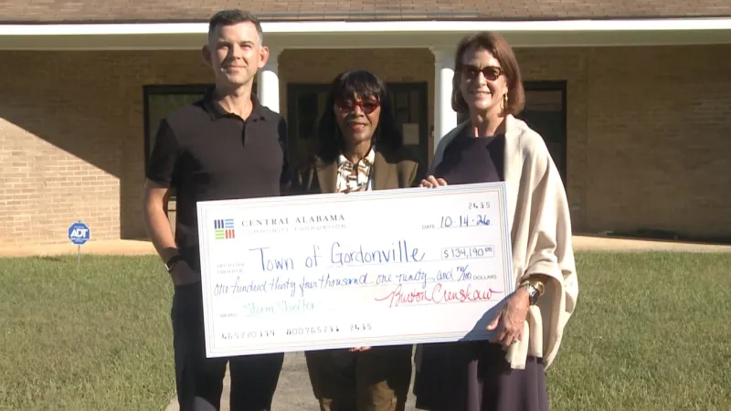 Grant funds storm shelter project in town of Gordonville