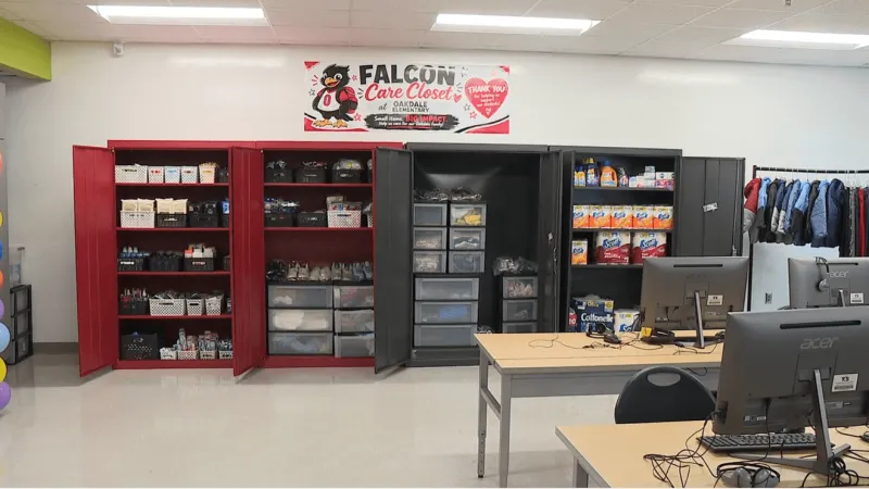 Tuscaloosa elementary school opens care closet to provide students basic essentials