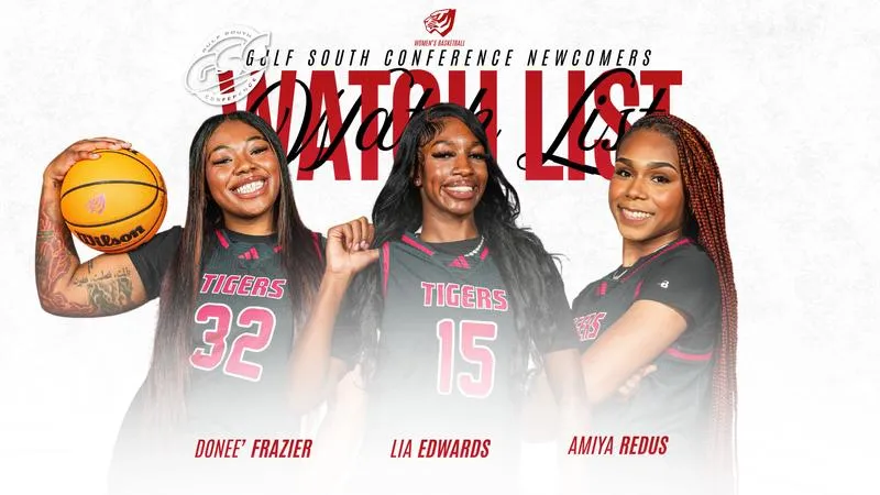 Three Tigers Named to GSC Women's Basketball Newcomers Watchlist