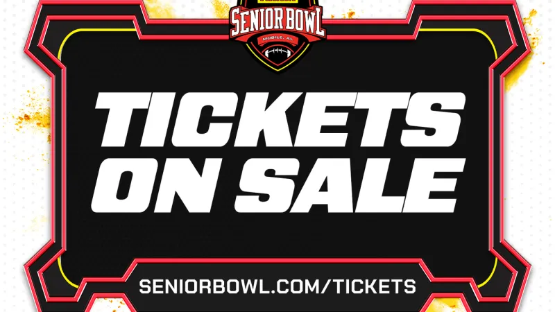 Tickets on sale for the 78th Annual Panini Senior Bowl January 30, 2027