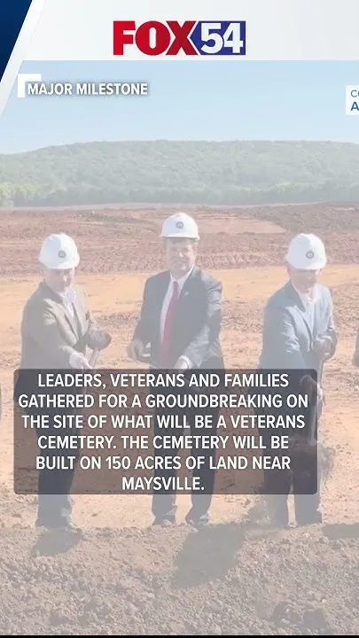 Major Milestone: Maysville veterans cemetery groundbreaking (Video)