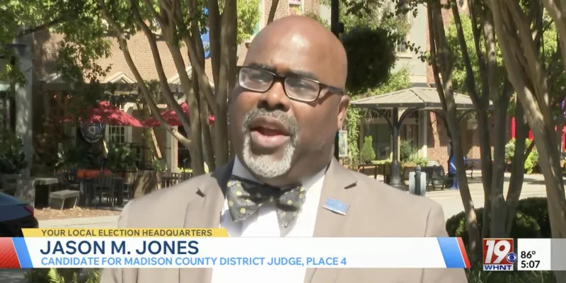 At least he's being honest... Democrat candidate for Madison County judgeship says he's decidedly 'not tough on crime'